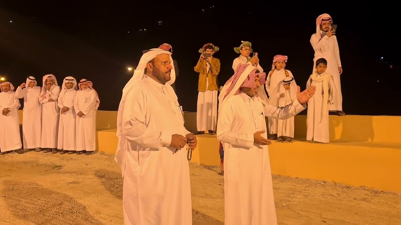امسيه اجتماعية شيخ شمل ال خالد بني مالك يفتتح تأسيس الفرقة الشعبية