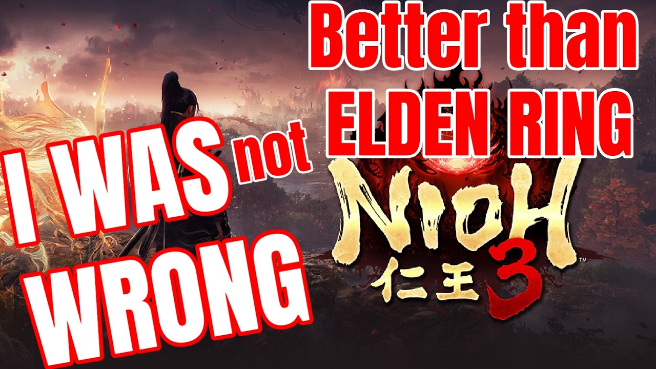 Я не ошибся, сказав, что Nioh 3 лучше, чем Elden Ring: подробный анализ исследования открытого мира.