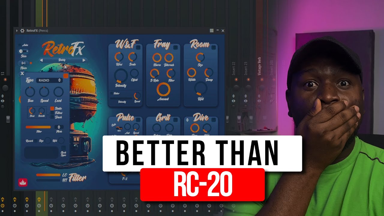THE ONLY PLUGIN YOU WILL NEED TO MAKE UNIQUE SAMPLES AND PERCUSSIONS | RETRO FX