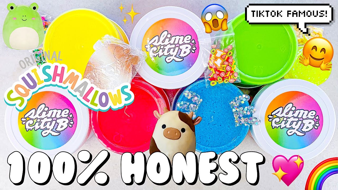 $120 SQUISHMALLOW SLIME REVIEW 💖 100% Honest SlimeCityB Famous TikTok & Instagram