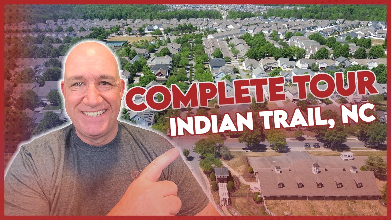 COMPLETE TOUR of Indian Trail, NC | One of Charlotte&rsquo;s Fastest Growing Suburbs!