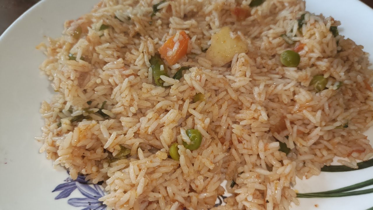 Mix veg pulao recipe 
