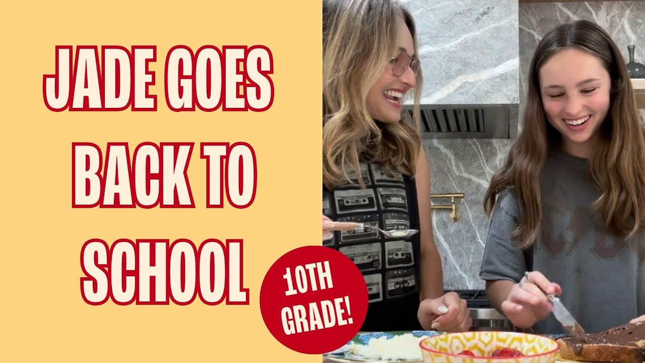 Jade Starts 10th Grade! | After School Snack | La Merenda | Giada De Laurentiis