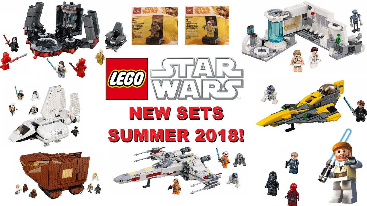 Star Wars LEGO - Summer 2018 - NEW sets!  - OB1 preview