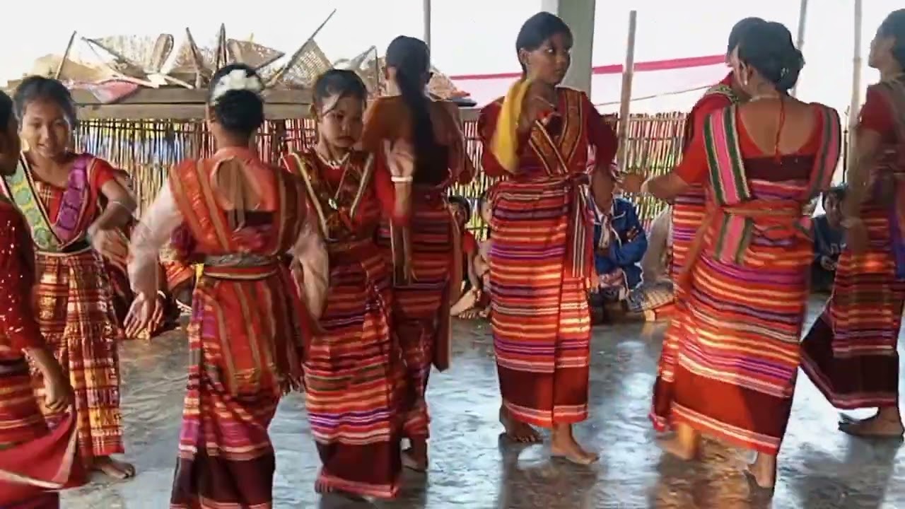 Nagaon lutumari hajong bastu puja ka dance 