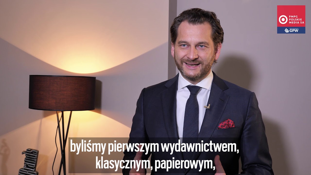 MICHAŁ M. LISIECKI - ZAŁOŻYCIEL I CZŁONEK RADY NADZORCZEJ PMPG POLSKIE MEDIA S.A. (krótka, napisy)