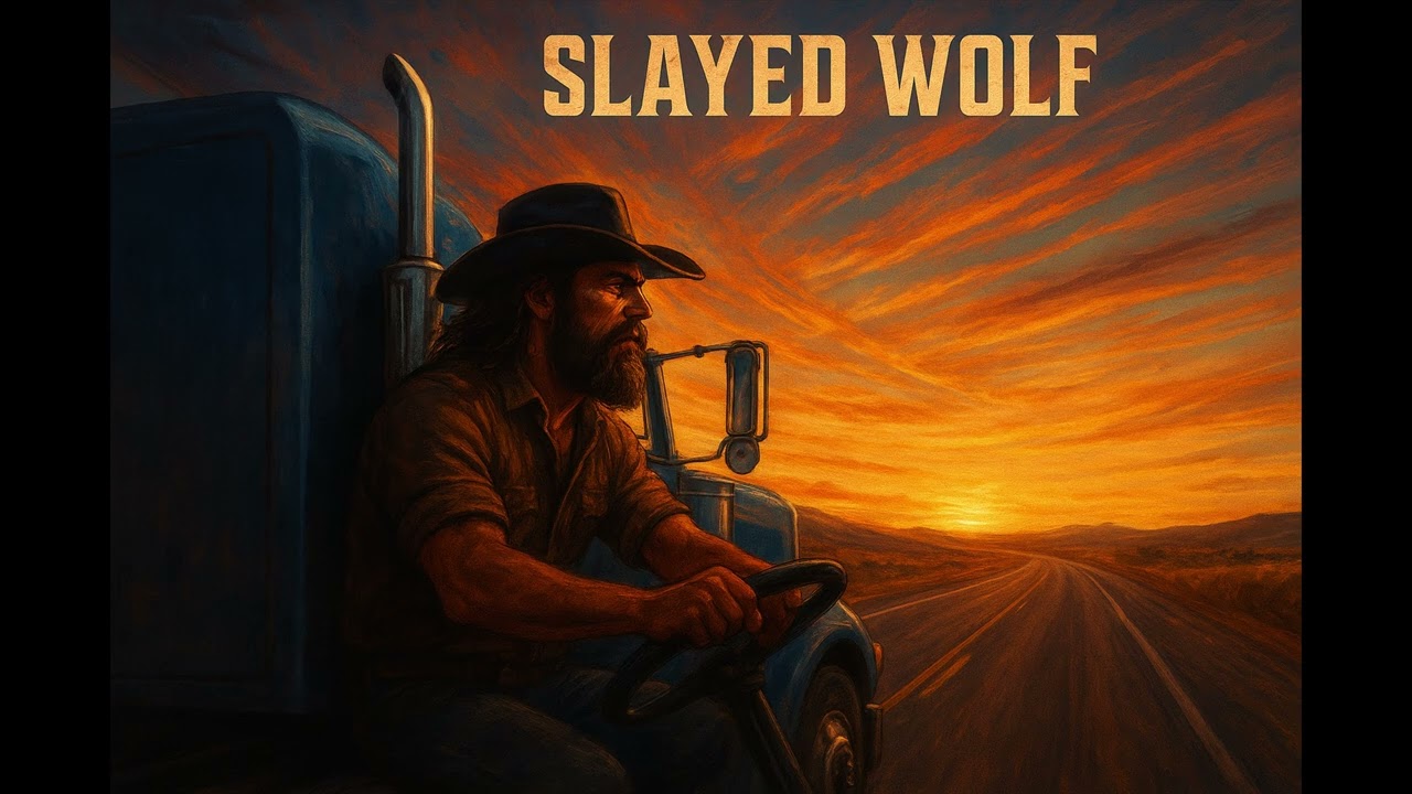 Slayed Wolf on the Long Haul Road. Copyright by Jörg Algeier