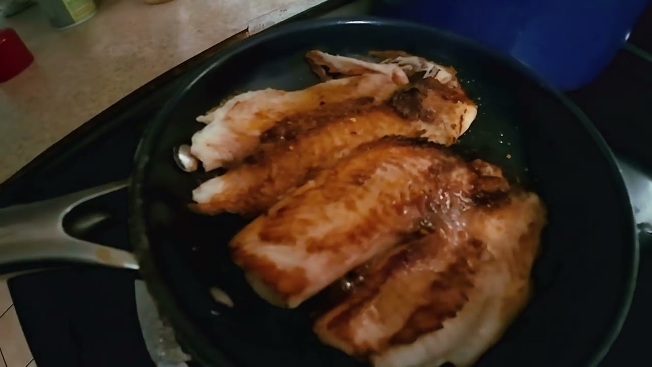 Cookin with Anu: Honey Glazed Tilapia
