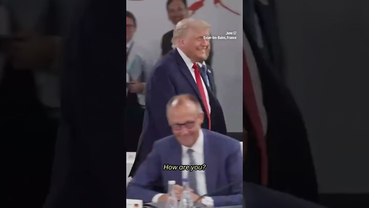 Trump says he's 'the boss' on arrival for first meeting of final day at G7 summit