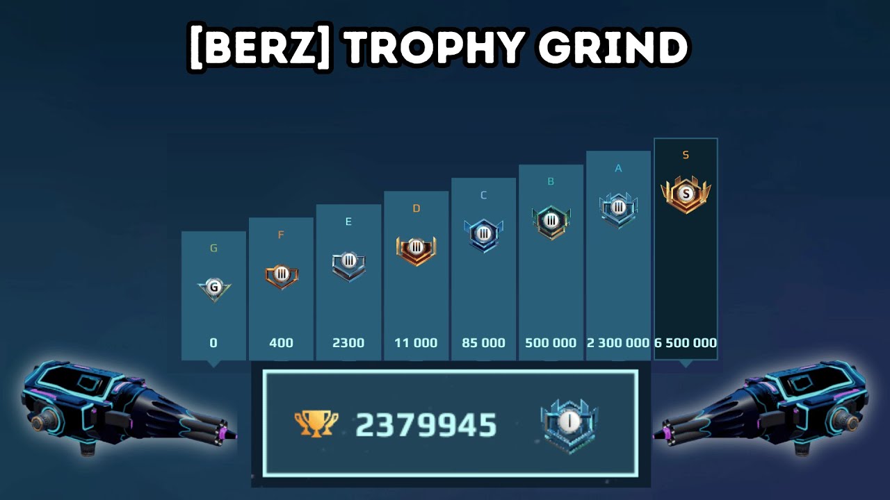 🔥 Trophy Grind |  Road to 2,390,000 in War Robots & Machaira Giveaway