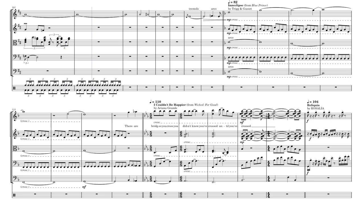2025 Instrumental Medley [32 songs arranged for string ensemble]