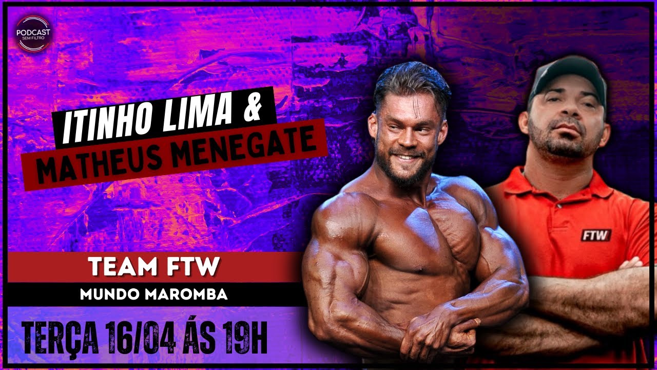 ITINHO LIMA E MATHEUS MENEGATE - Podcast Sem Filtro #144