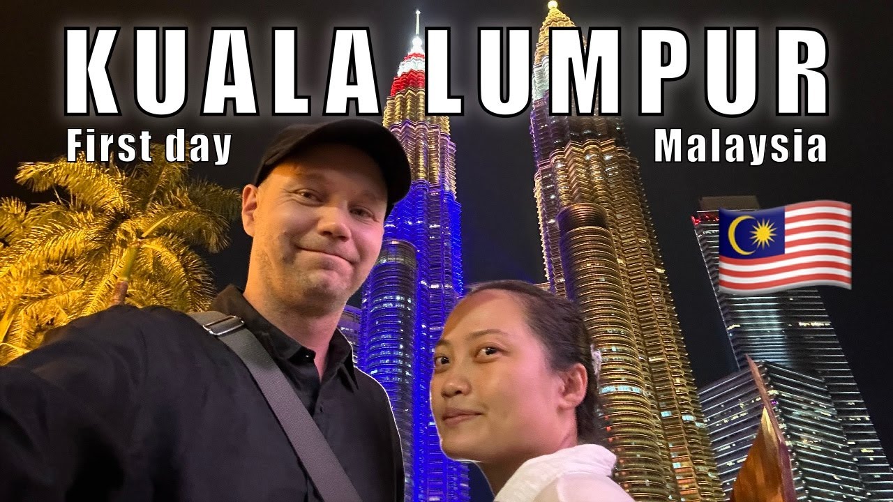 First Day in Kuala Lumpur, Malaysia. (City Tour, Chinatown, Central Market, Kampung Baru)