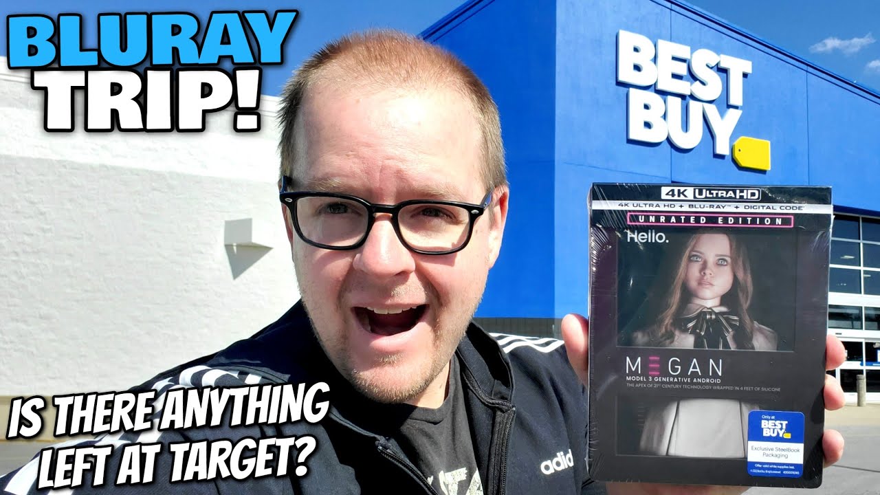 Bluray Hunting TRIP! - M3Gan 4K Steelbook And The SEARCH For MOVIES At Target!
