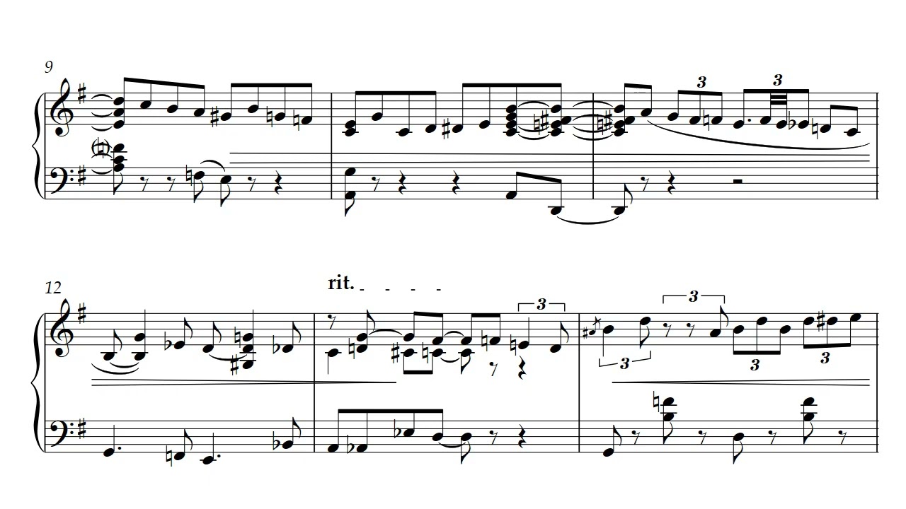 One of those blues for  piano solo. Performance video. New sheet music.