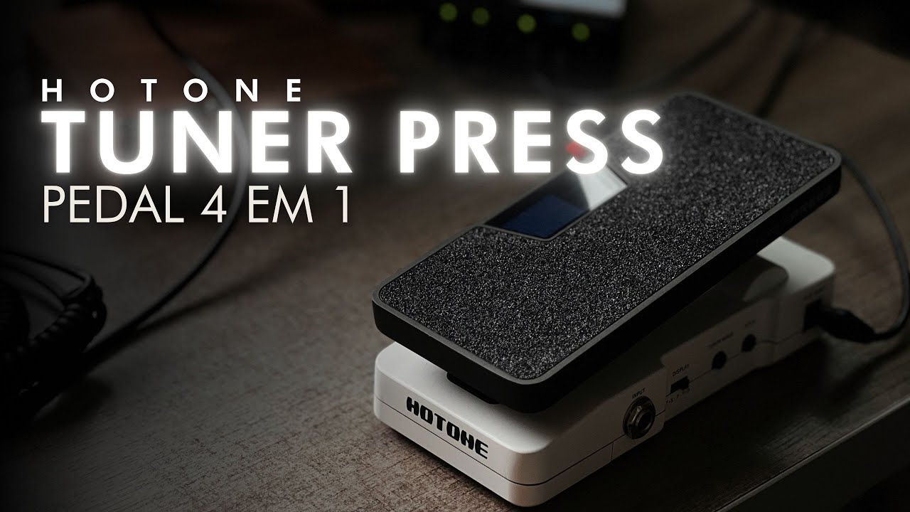 HOTONE TUNER PRESS | Multi- Function Tuner pedal | Review em Português