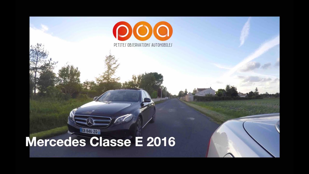 Nouvelle Mercedes Classe E 2016 : essai longue durée (mais pas chiant :-))