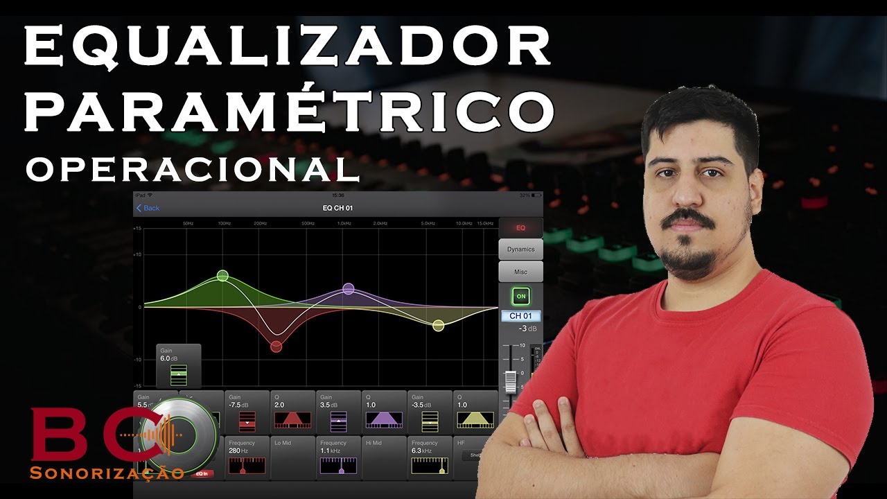EQUALIZADOR PARAMÉTRICO - OPERACIONAL