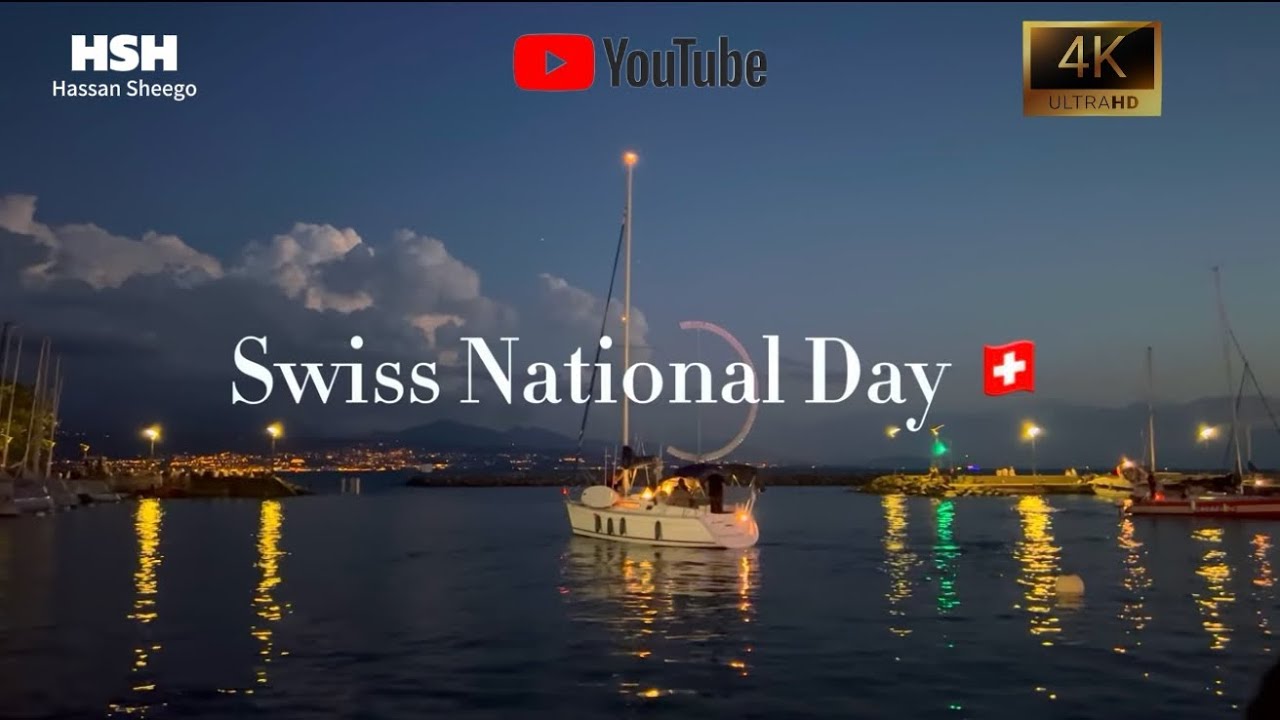 Swiss National Day Ouchy Lausanne 🇨🇭
