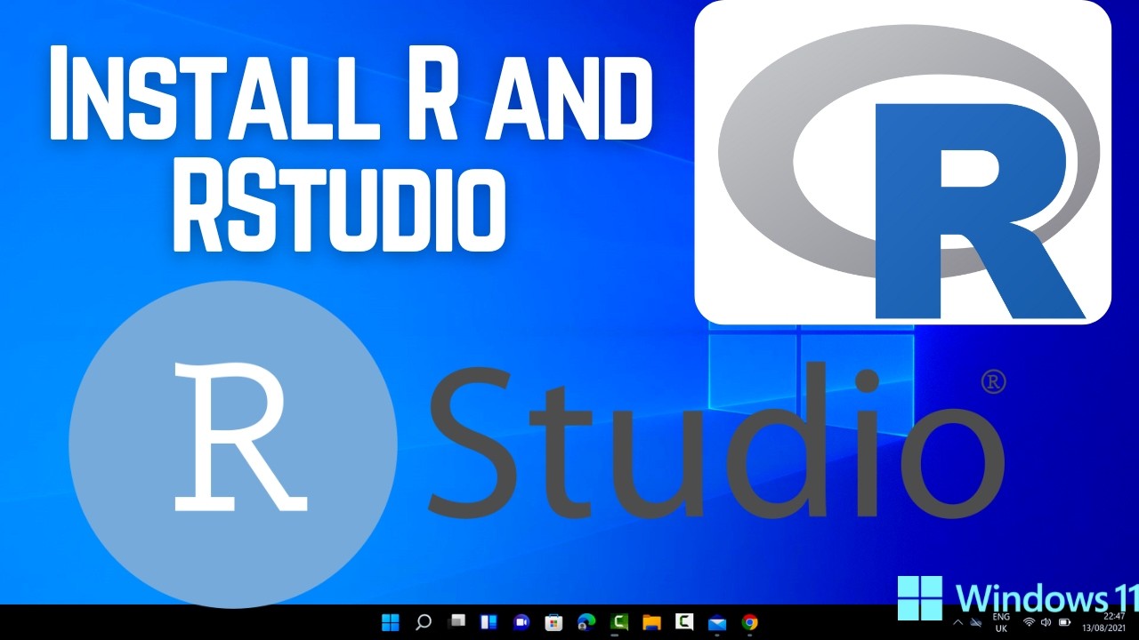 Как установить R и RStudio на Windows 11 (2026)