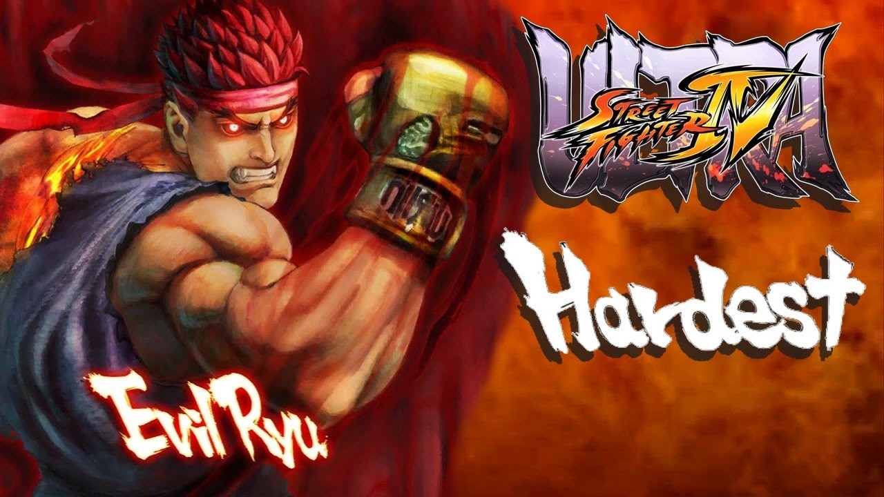 Ultra Street Fighter IV Arcade Mode Evil Ryu (Hardest)