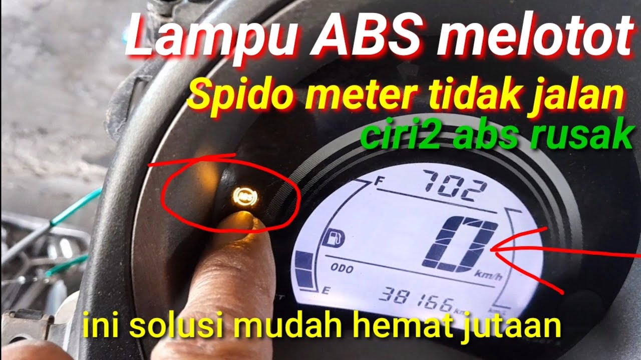 ciri ciri abs nmax rusak