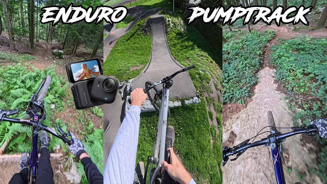 Insta360 Go Ultra : la cam&eacute;ra parfaite pour le VTT ? (Enduro + Pumptrack)
