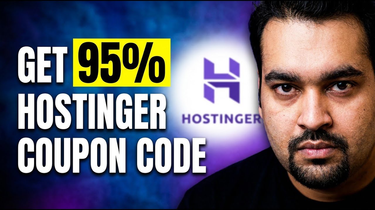 Hostinger Coupon Code 2026 (95% Off) 🔥 Step-by-Step Discount Tutorial