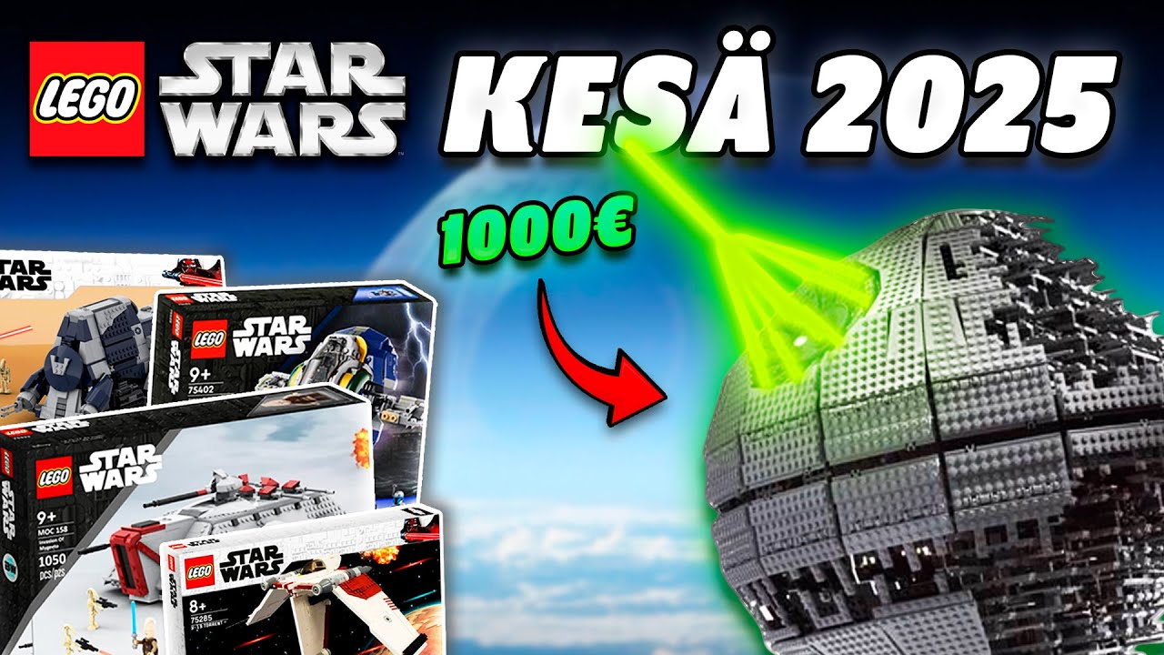 T&Auml;M&Auml; LEGO SETTI MAKSAA 1000&euro;?! - Kes&auml;n 2025 LEGO Star Wars setit
