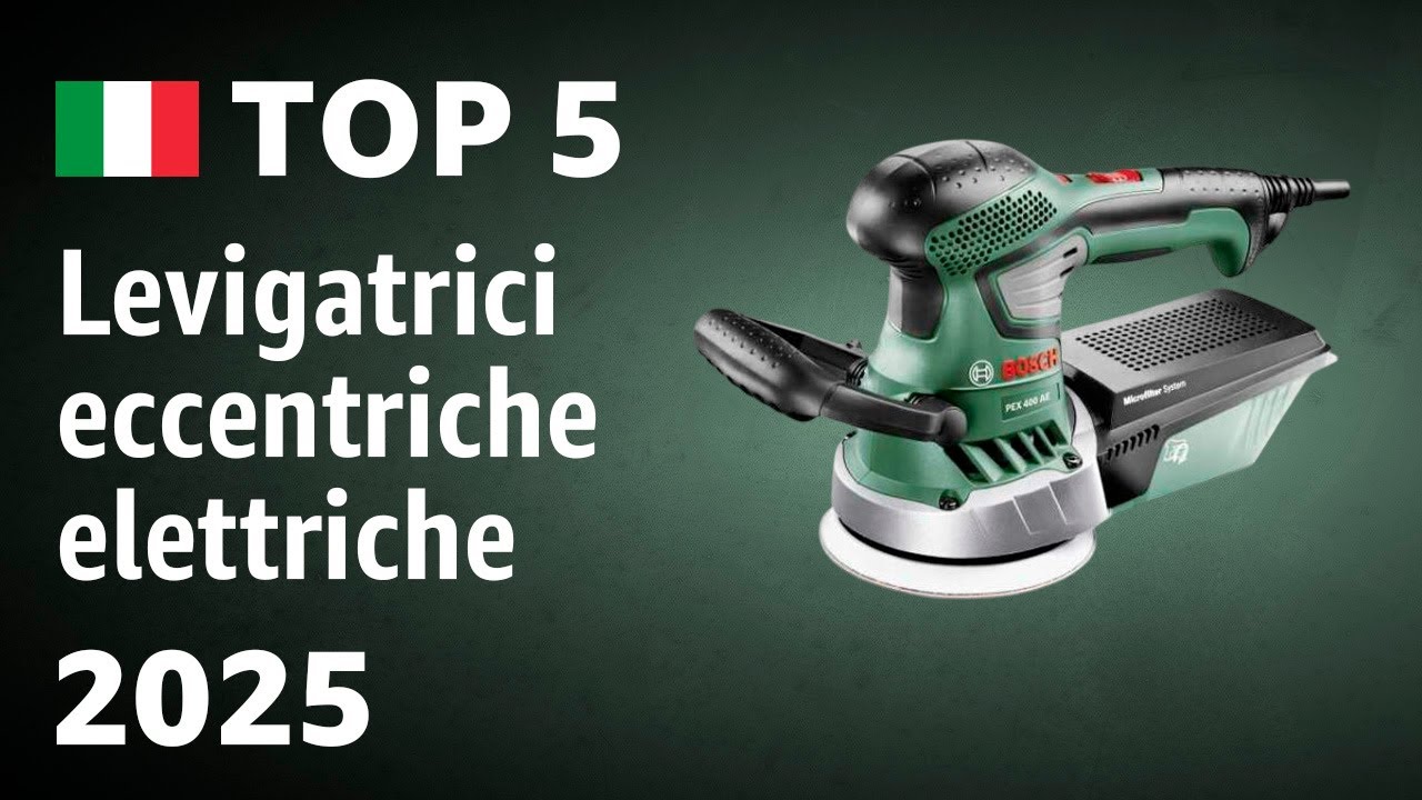 TOP—5. Migliori levigatrici eccentriche elettriche 2025