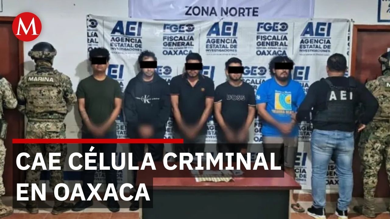 Intensa b&uacute;squeda en Oaxaca tras detenci&oacute;n de sicarios de 'La Empresa'
