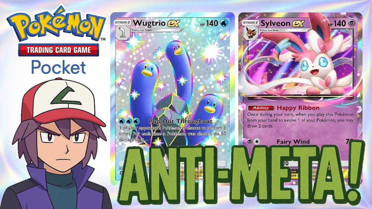 (ANTI-META) Wugtrio ex DESTROYS the Meta! Pokémon TCG Pocket Ranked Battles