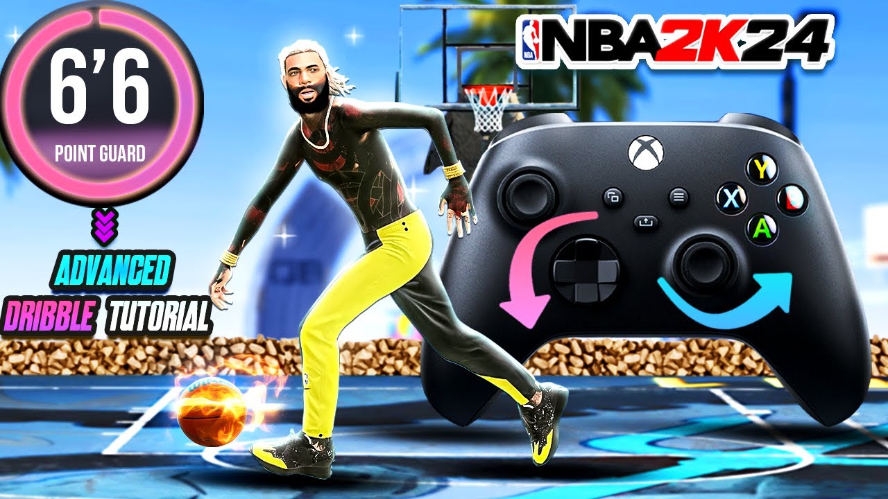 the #1 Advanced Dribble Tutorial for TALL PG's + Best Sigs for 6'6 - 6'9 Pg😈 | NBA 2K24