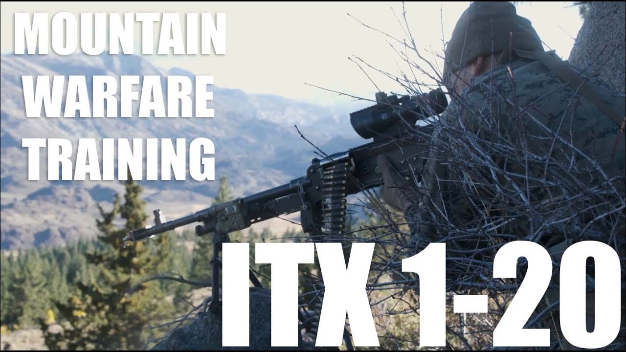 Mountain Warfare Training