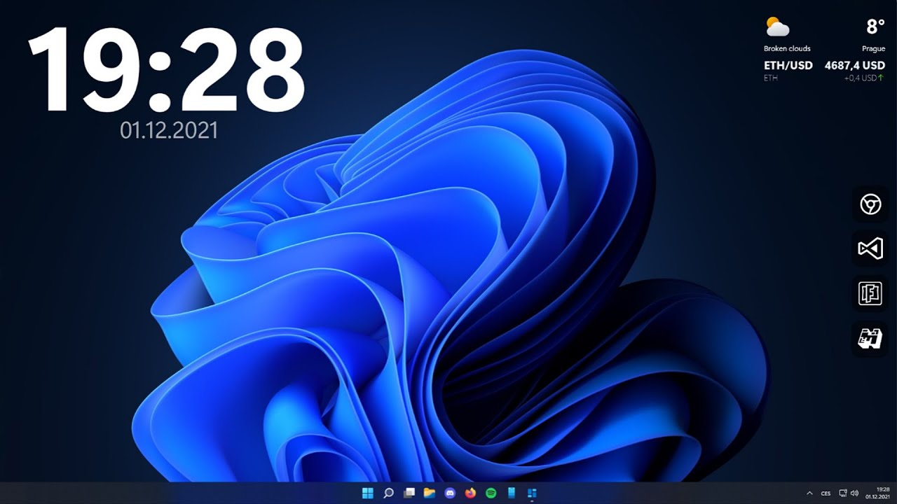 BeWidgets - виджеты для Windows 10 и Windows 11 / Как добавить виджеты на рабочий стол в Windows 11