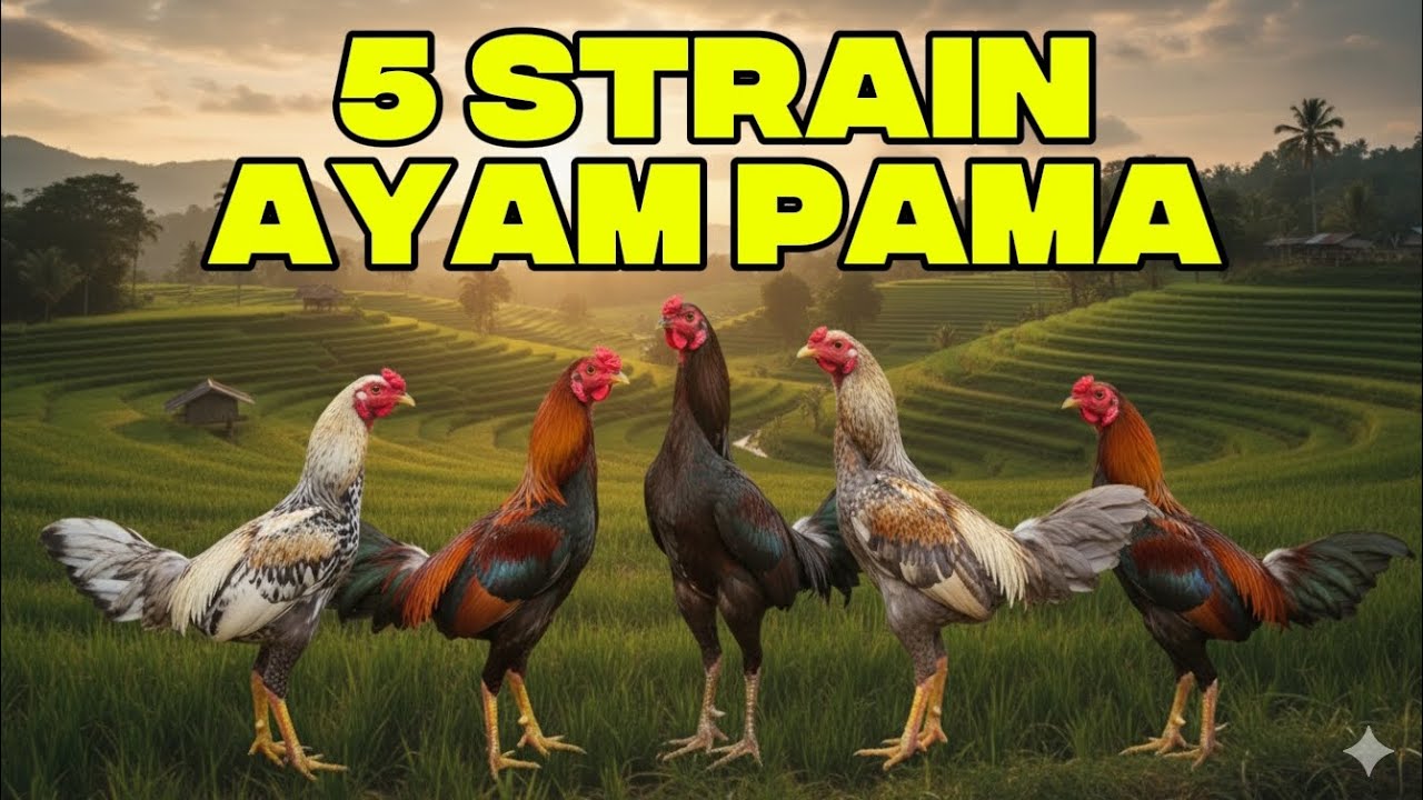 Mengenal 5 Strain Ayam Pama Legendaris Thailand 