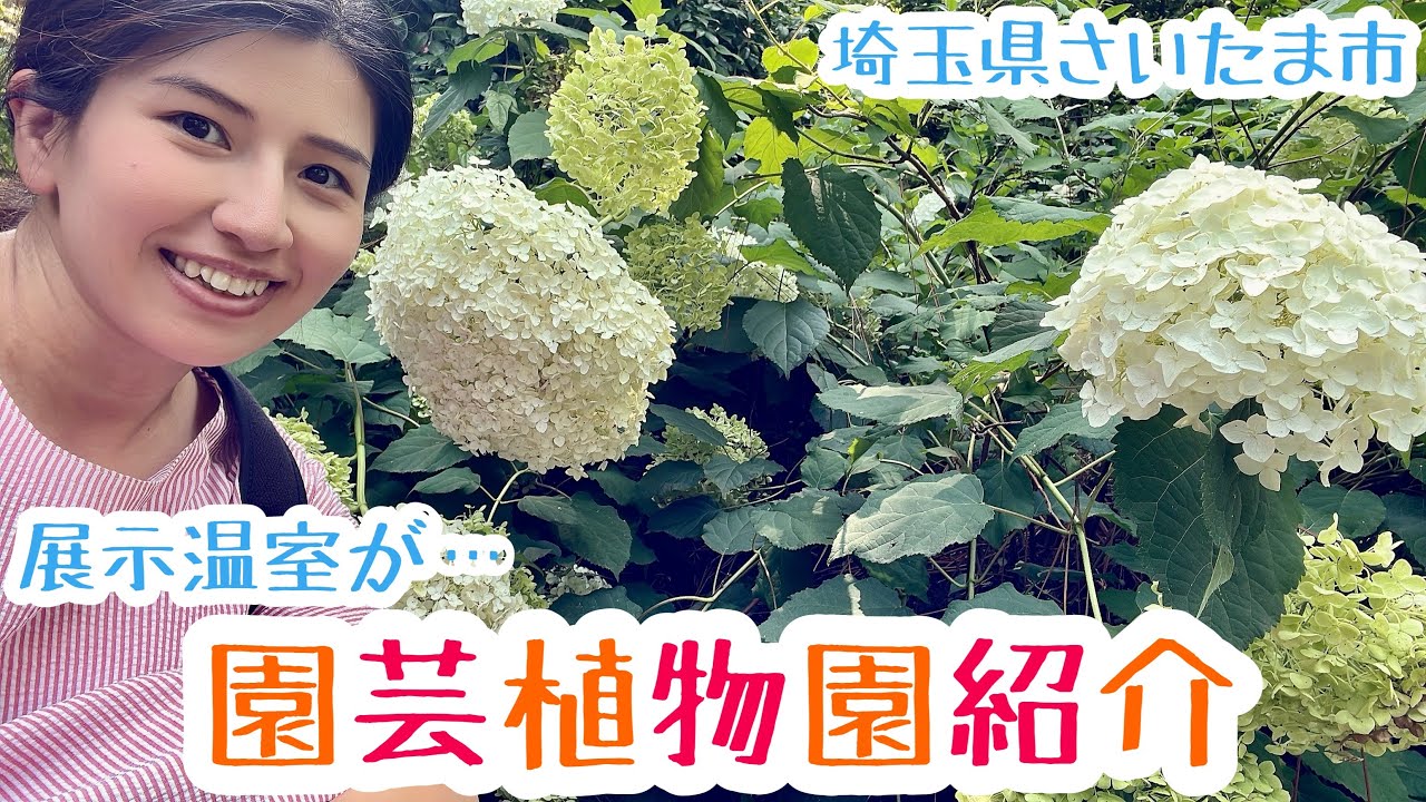【さいたま市】園芸植物園紹介！残念なことが…女1人さんぽ【埼玉県】