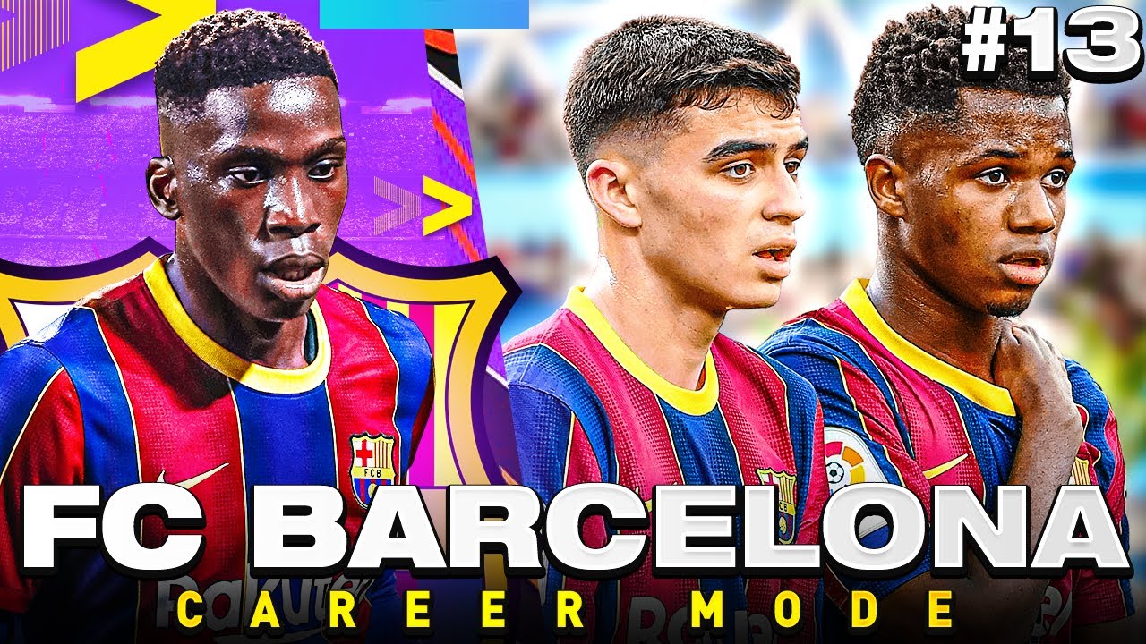 250 MILLION OFFER FOR FATI & PEDRI? - FIFA 21 CAREER MODE BARCELONA #13
