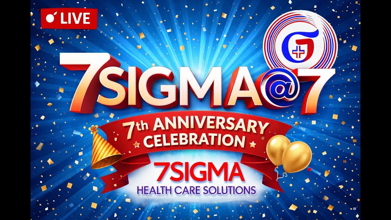 7 SIGMA @7 | SEVENTH ANNIVERSARY CELEBRATION | 7SIGMA HEALTH CARE SOLUTION | 04 JANUARY 2026 SUNDAY