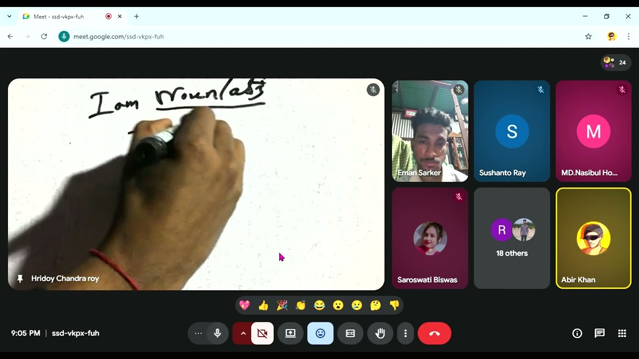 9th batch 02 feb spoken english class by Englishman Hridoy