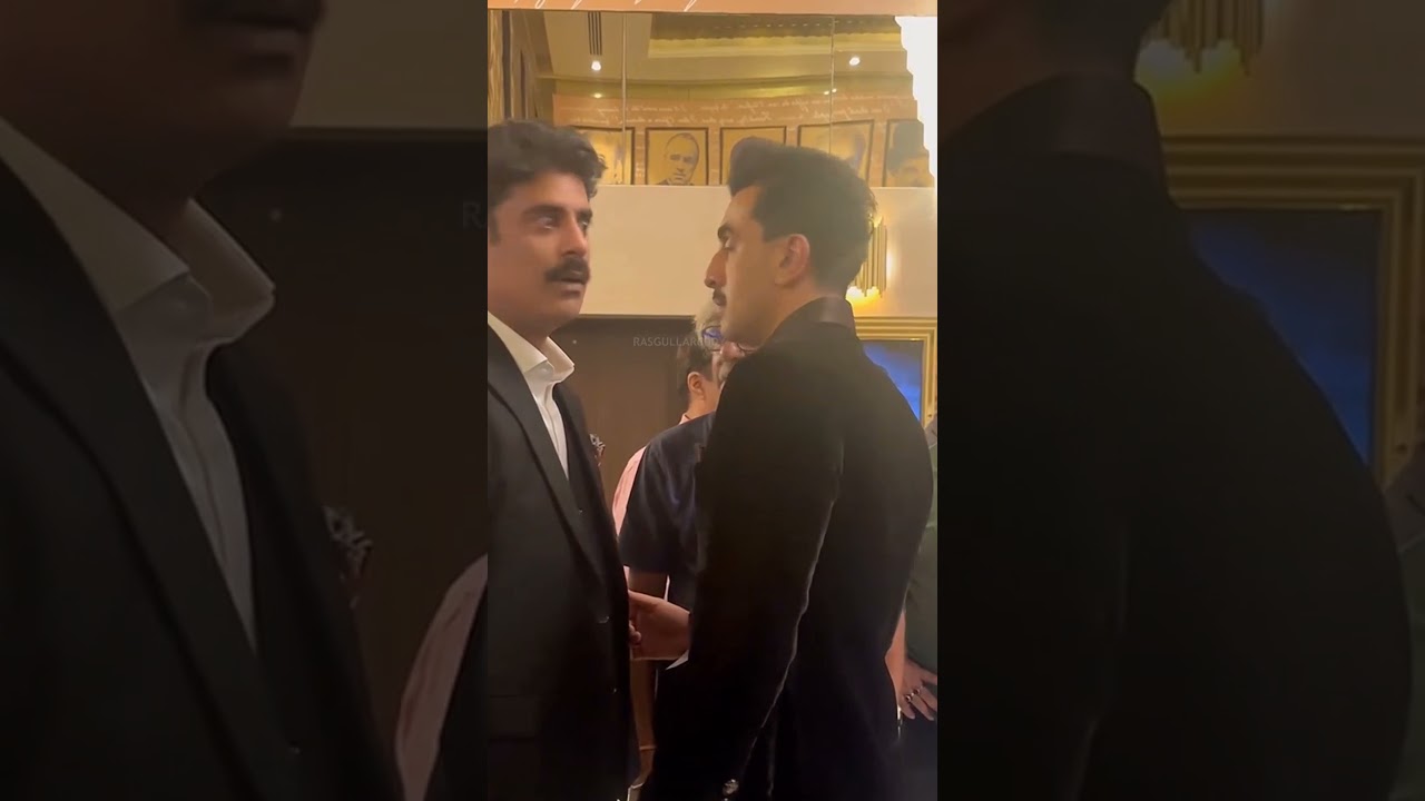 Ranbir Kapoor Along With Rajkumar Hirani During Raj Kapoor Birthday celebrations