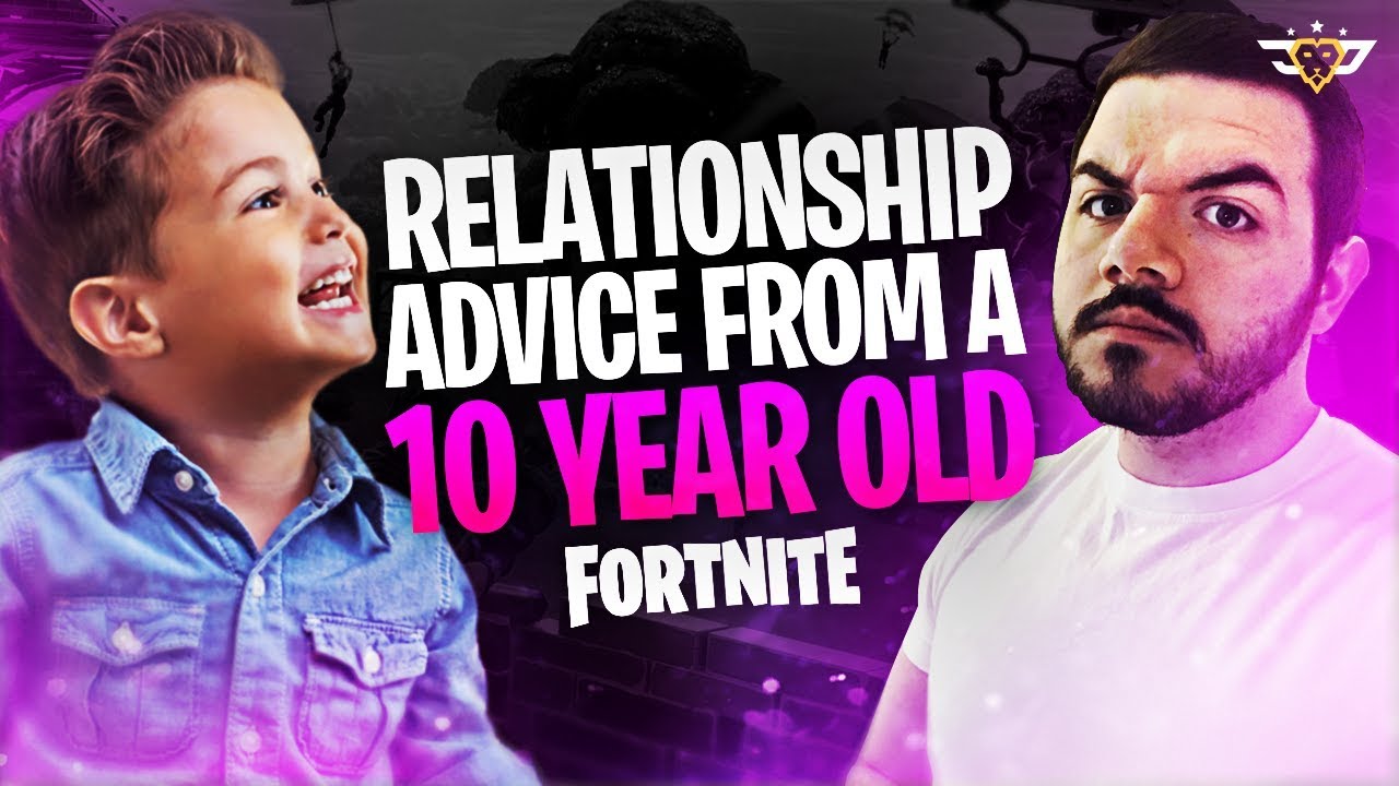 RELATIONSHIP ADVICE FROM A 10 YEAR OLD! - Coolest Kid Ever! (Fortnite: Battle Royale)