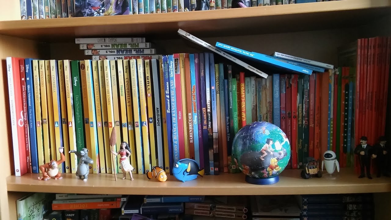 Meine Disney Bücher & Figuren Sammlung