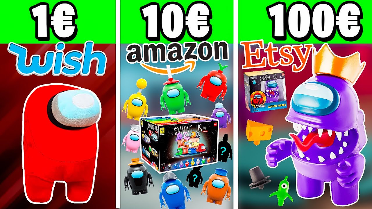 COMPRO GLI OGGETTI PIÙ BRUTTI E PIÙ BELLI DI AMONG US!