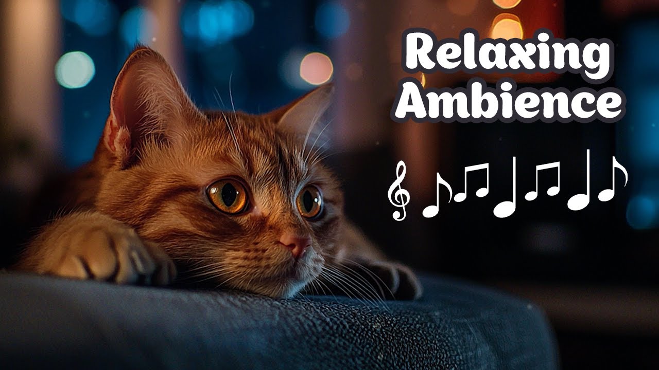 Cat Meditation Music with Water Sounds 💧😌 Ultimate Stress Relief Music for Relaxing Cats
