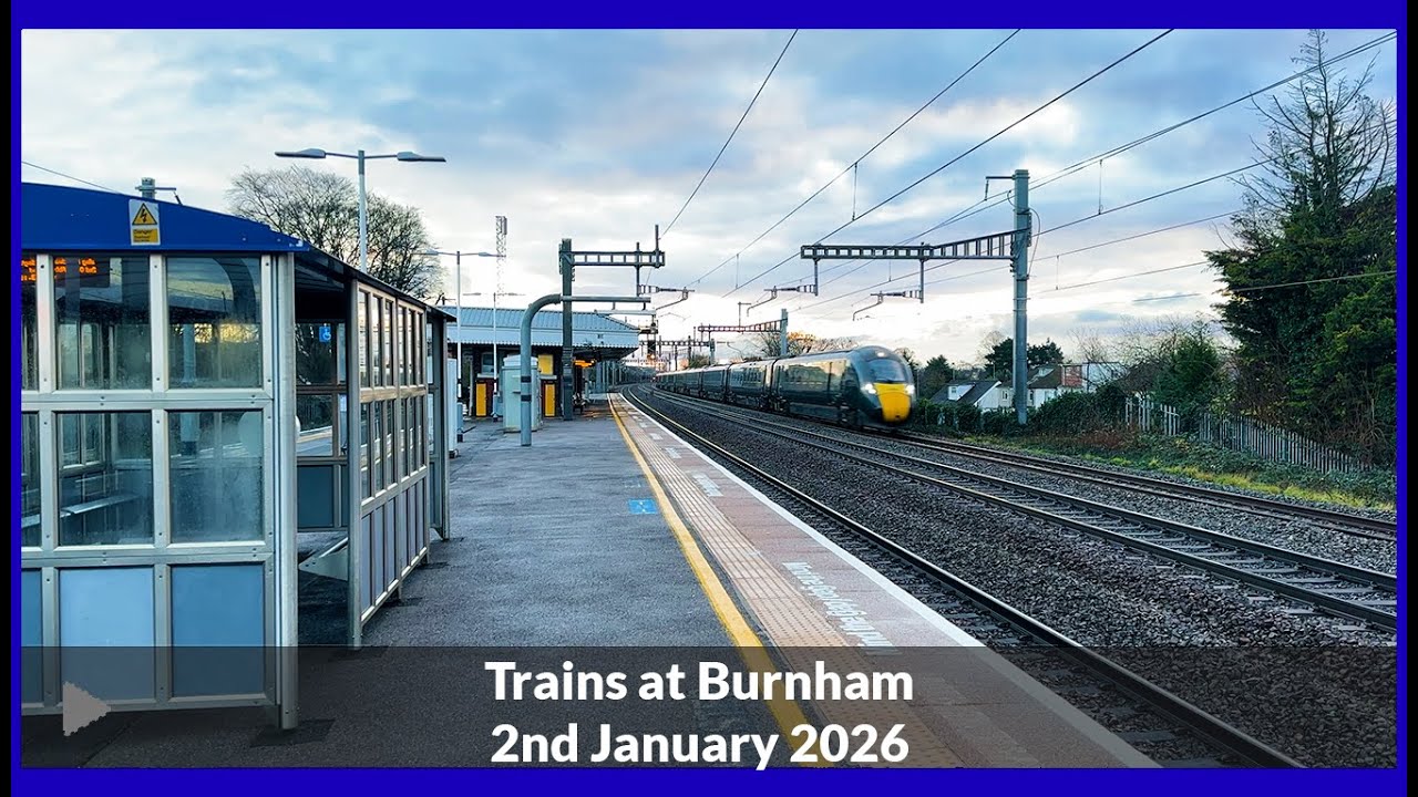 Trains at Burnham | Great Western Main Line Morning Action | 4K Trainspotting [Part 2]