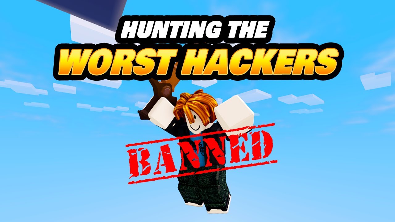 Бан худших хакеров в Roblox BedWars