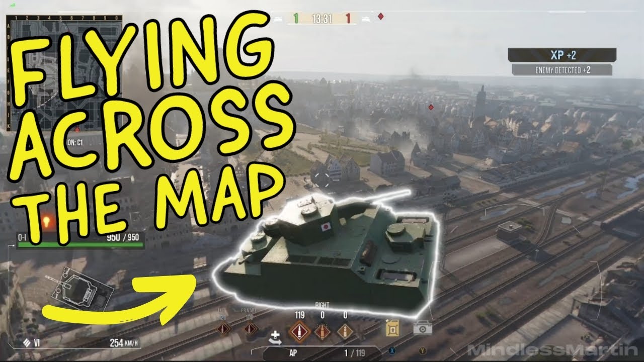 World of Tanks Console - Flying Bug Compilation