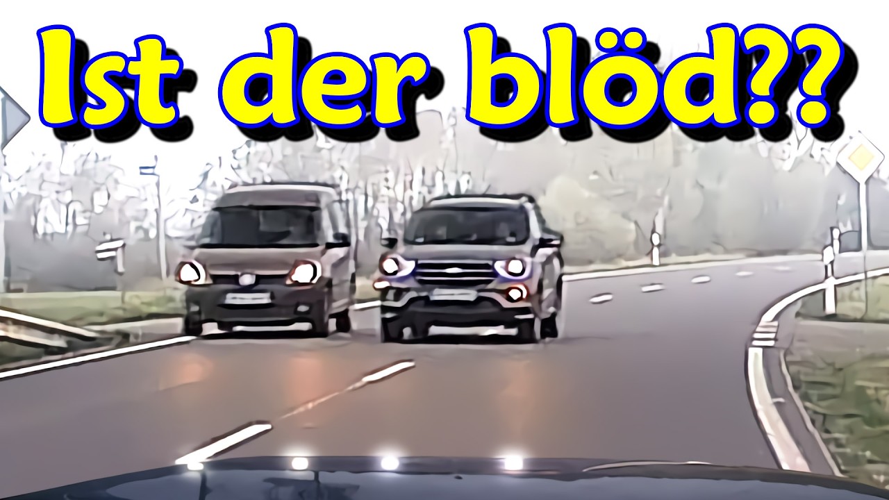 Handy am Steuer, bl&ouml;des &Uuml;berholen und kein Sicherheitsabstand | DDG Dashcam Germany | #679