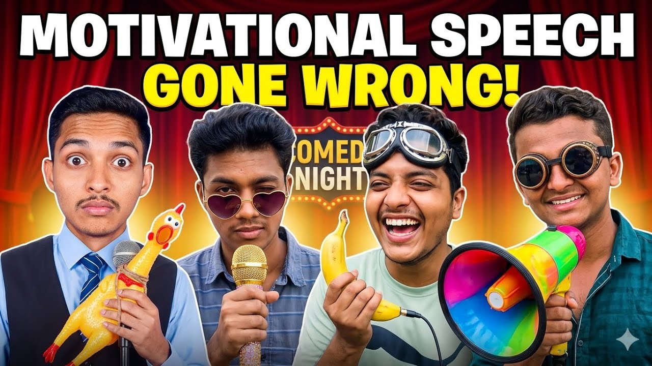 We Tried Giving a Motivational Speech… 😂